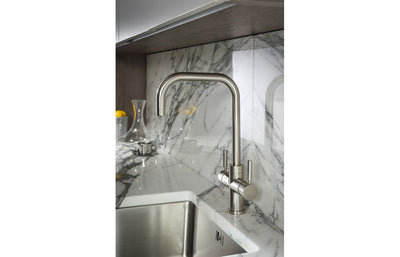 Abode Prostyle 3 IN 1 Quad Spout Monobloc Tap - Brushed Nickel PT1112