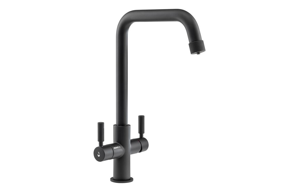 Abode Industria 3 IN 1 Monobloc Tap - Matt Black PT1198