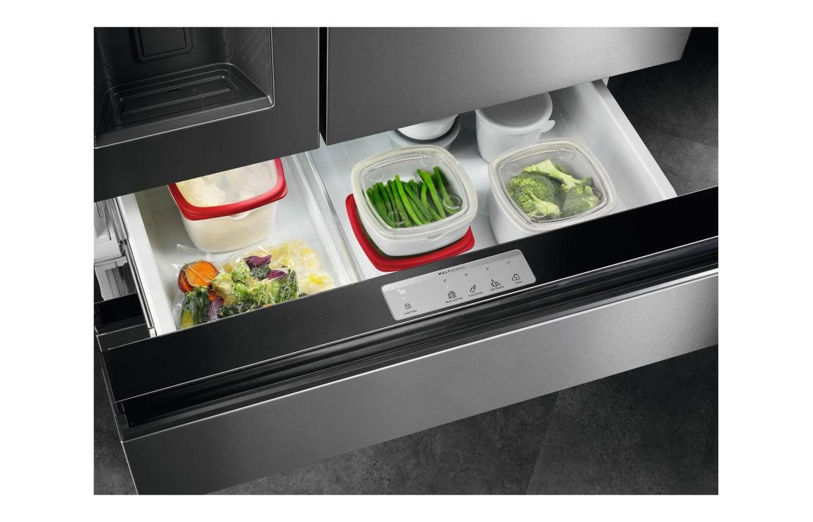 AEG RMB954E9VX F/S TwinTech No Frost American Fridge Freezer - St/Steel