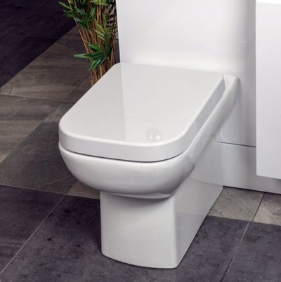 Belinda Back To Wall Toilet & Soft Close Wrap Over Seat