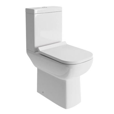 Belinda Close Coupled Comfort Height Toilet & Soft Close Slim Seat