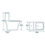Henry Close Coupled Rimless Toilet & Soft Close Seat