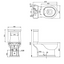Darcy Rimless Close Coupled Toilet
