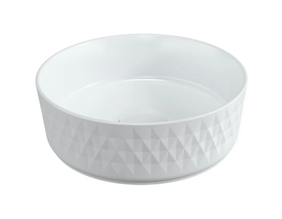 Peter Patterned Round Counter Top Basin N23