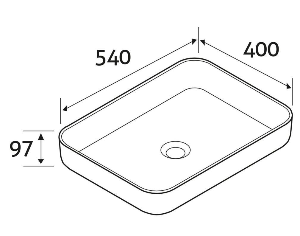 Harry Countertop Resin Basin