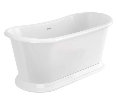 Selma White Traditional Soaking Tub – 1580x750mm