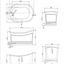 Carrick Freestanding Acrylic Bath - 1676x900mm