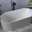 Globe Light Grey Freestanding Acrylic Bath – 1700x800mm