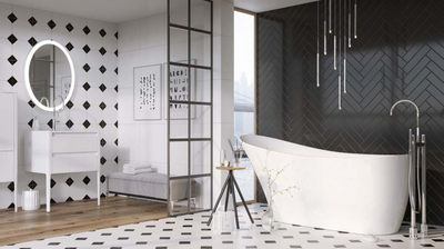 Tilia Freestanding Acrylic Bath - 1680x730mm