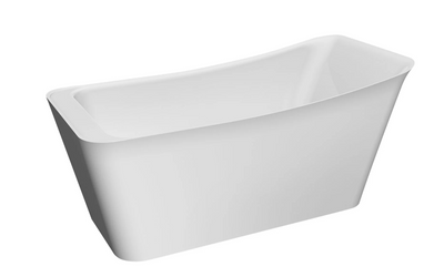 Sheffield White Freestanding Acrylic Bath - 1600x800mm