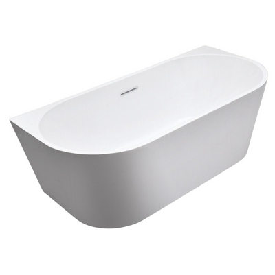 Elm Freestanding Back To Wall Acrylic Bath - 1700x800mm