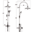Avondale Traditional Thermostatic Shower Pack - Dual Outlet - Chrome