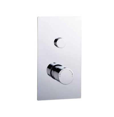 Style Single Outlet Round Touch Control Concealed Shower Valve