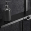Monaco Lux Thermostatic Shower Pack Dual Outlet - Gunmetal
