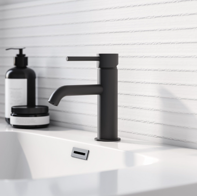 Ellie Basin Mixer Tap - Matt Black N24