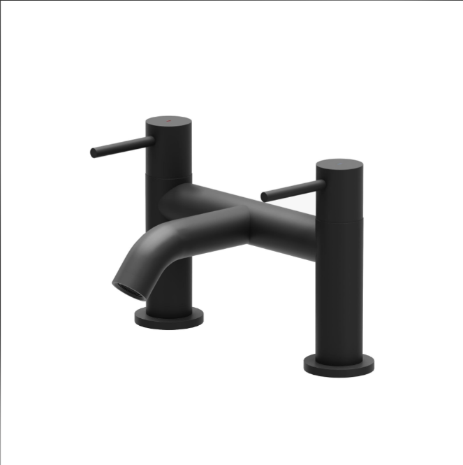Ellie Bath Filler Tap - Matt Black N24