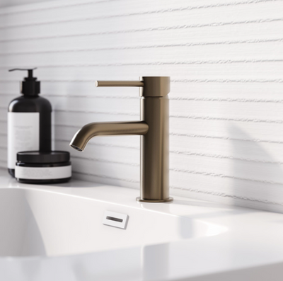 Ellie Basin Mixer Tap - Brushed Bronze N24