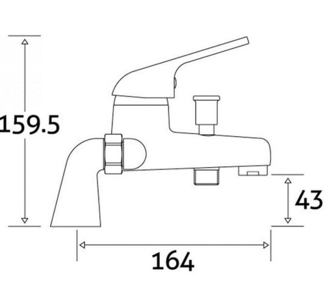 Series 7 Bath Shower Mixer Tap