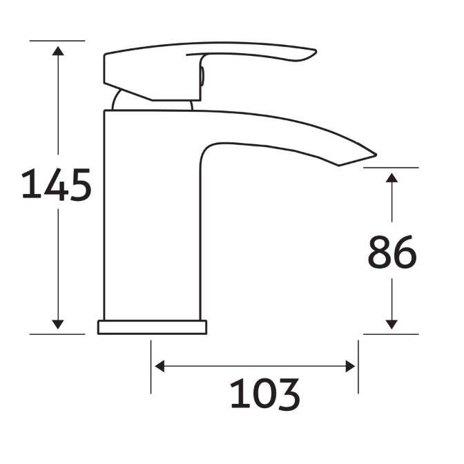 Focus Basin Mixer Tap