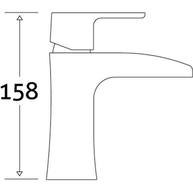 Jazz Waterfall Basin Mixer Tap