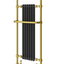 Tennessee Black & Gold Tall Traditional Heated Towel Warmer 1500 x 583mm