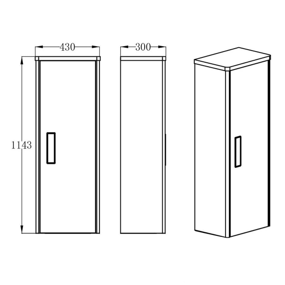 Sky Tall Storage Unit