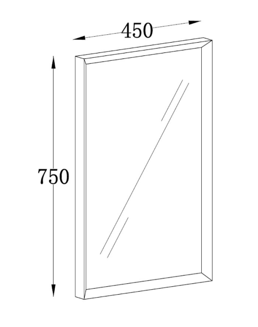 Jupiter Mirror 750x450mm