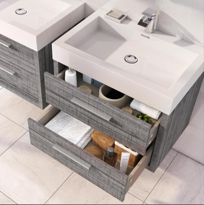 Hermoine Composite Resin Countertop Basin - 750mm