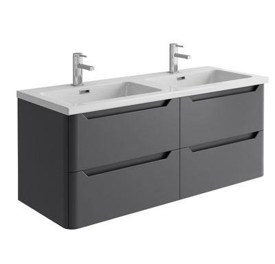 Eon Wall Hung 1200mm Vanity Unit in Charcoal