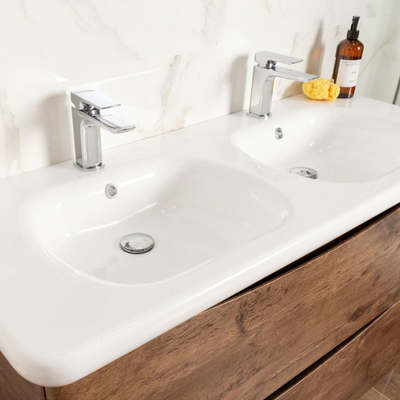 Montana 1200mm Floorstanding Vanity Unit in Rosewood & Link Resin Basin