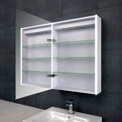 Eleanor 550mm LED Single Door Mirrored Cabinet