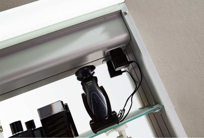 Harriet LED Mirrored Cabinet 500mm