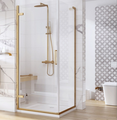 Evelyn 800mm Side Panel Only - Brushed Gold N24