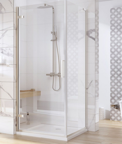 Evelyn 900mm Side Panel Only - Brushed Nickel N24