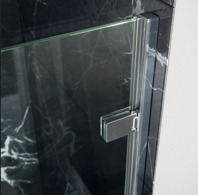 Evelyn Hinged Bath Screen