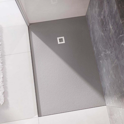 Slate Effect Shower Tray Grey - 1800 x 800 - N24