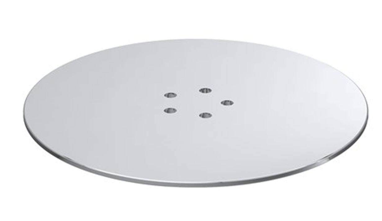 90mm Brass Shower Waste Cover - Chrome N24