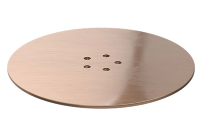 90mm Brass Shower Waste Cover - Copper N24