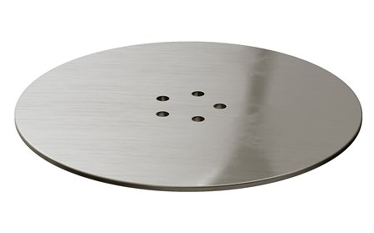 90mm Brass Shower Waste Cover - Nickel N24