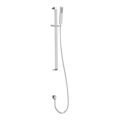Marge Square Slide Rail Shower Kit- Chrome N24