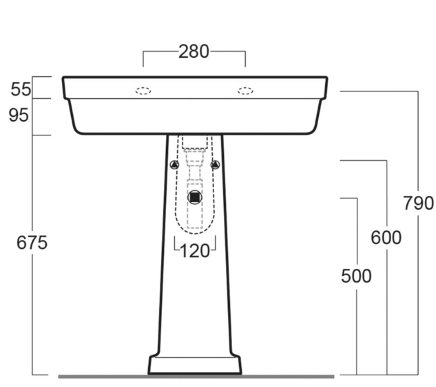 Florence Basin & Pedestal