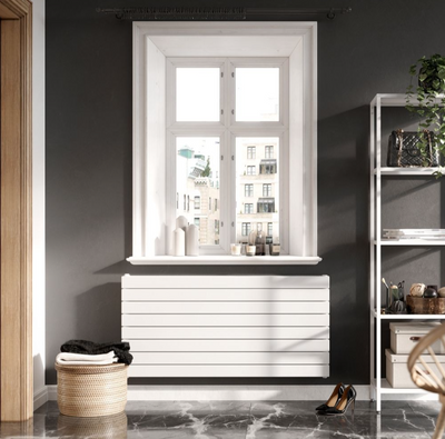 New Mexico White Horizontal Convector Radiator - 600x1200mm