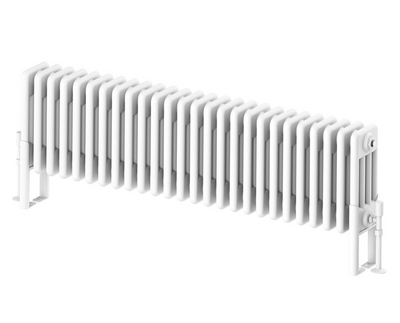 Nevada Quadruple Horizontal Column Radiator - 300x1190mm - White