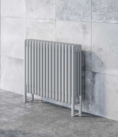 Nevada Quadruple Horizontal Column Radiator -600x785mm - White