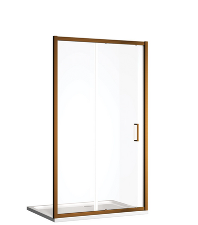 Murphy 1200mm Sliding Shower Door - Brushed Bronze N24