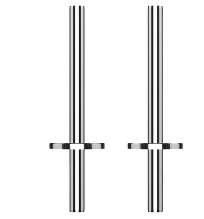 Pipe Connector and Collar Kit 200mm - Chrome N24