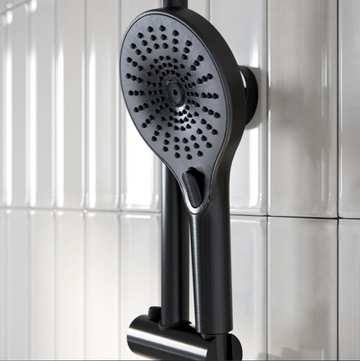 Chelsea Round Slide Rail Kit - Gunmetal