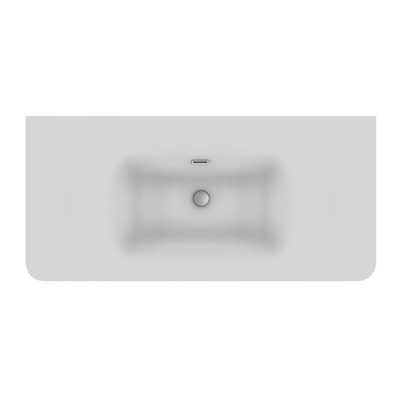 Jack 1000mm Ribbed Floorstanding Vanity Unit with Drawers in Walnut with Matt White Basin N24