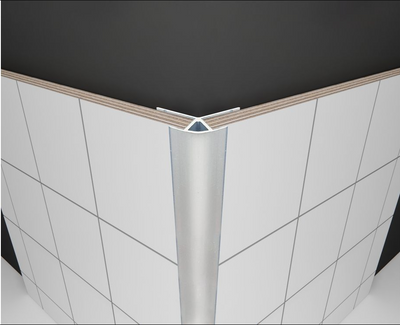 Fibo Aluminium 135° External Profile 2.4m