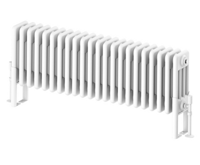 Nevada Quadruple Horizontal Column Radiator - 300x1010mm - White